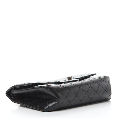 Chanel Aged Calfskin Quilted 2.55 Reissue 225 Flap Black 4 of 14