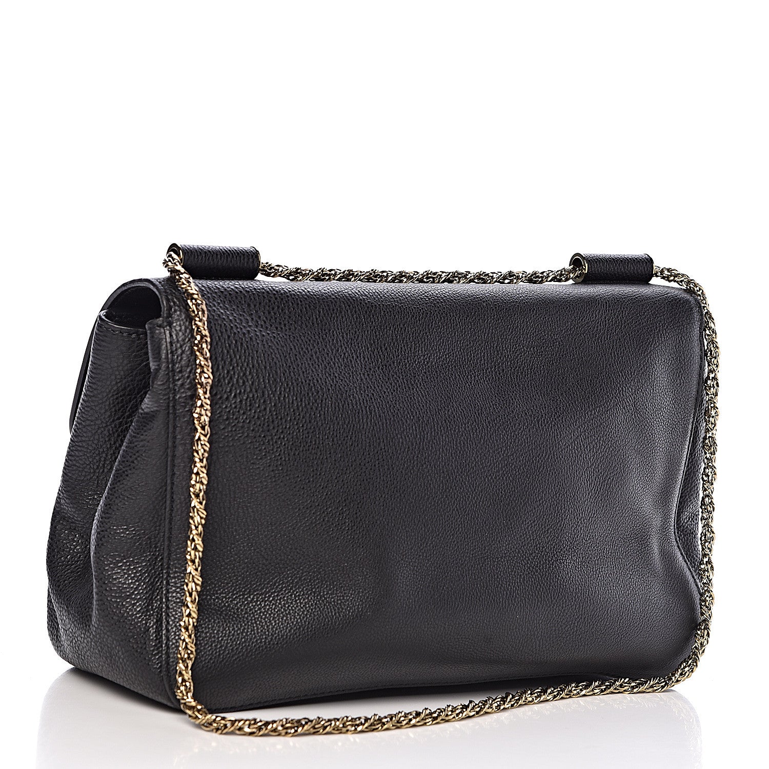 Chloe Calfskin Medium Elsie Shoulder Bag Black 3 of 10