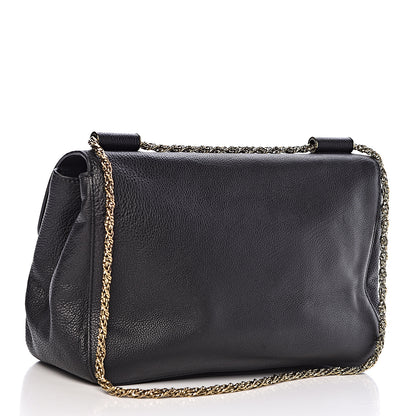Chloe Calfskin Medium Elsie Shoulder Bag Black 3 of 10