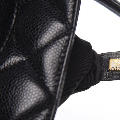 Chanel Caviar Quilted Medallion Tote Black 6 of 16