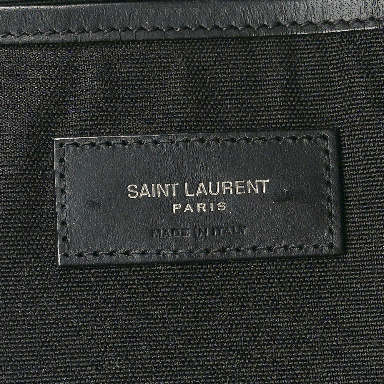 Saint Laurent Calfskin City Backpack Black 6 of 9