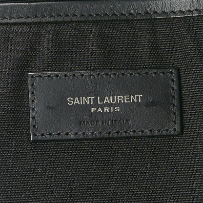 Saint Laurent Calfskin City Backpack Black 6 of 9