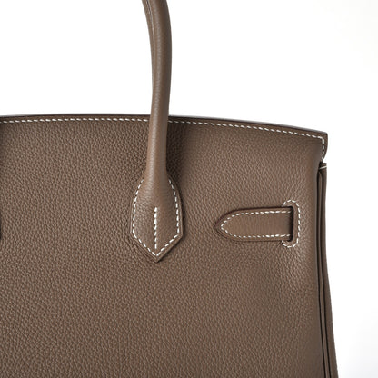 Hermes Togo Birkin 30 Etoupe 12 of 38