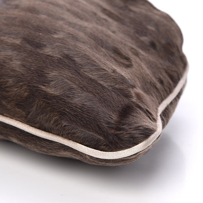 Prada Calf Hair Clutch Brown 8 of 9