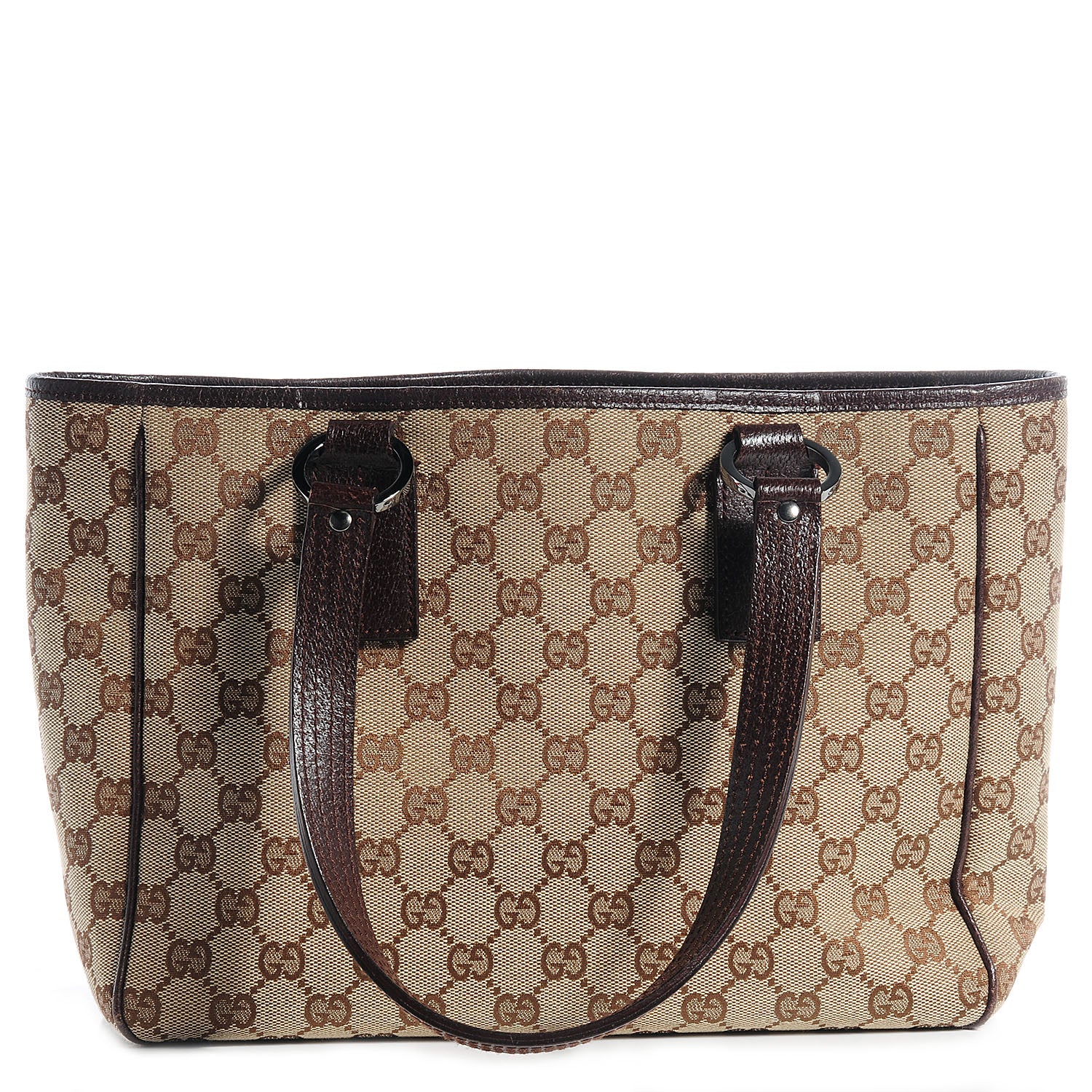 Gucci Monogram Medium Tote Brown 1 of 7