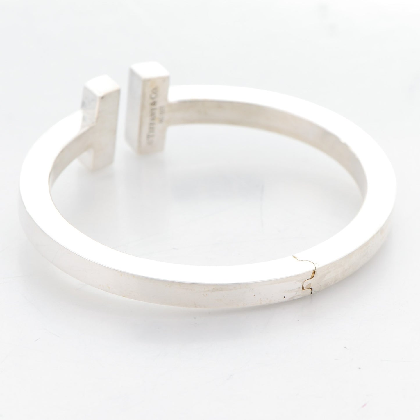Sterling Silver T Square Bracelet