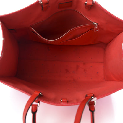 Louis Vuitton Monogram Escale Onthego GM Rouge 5 of 15