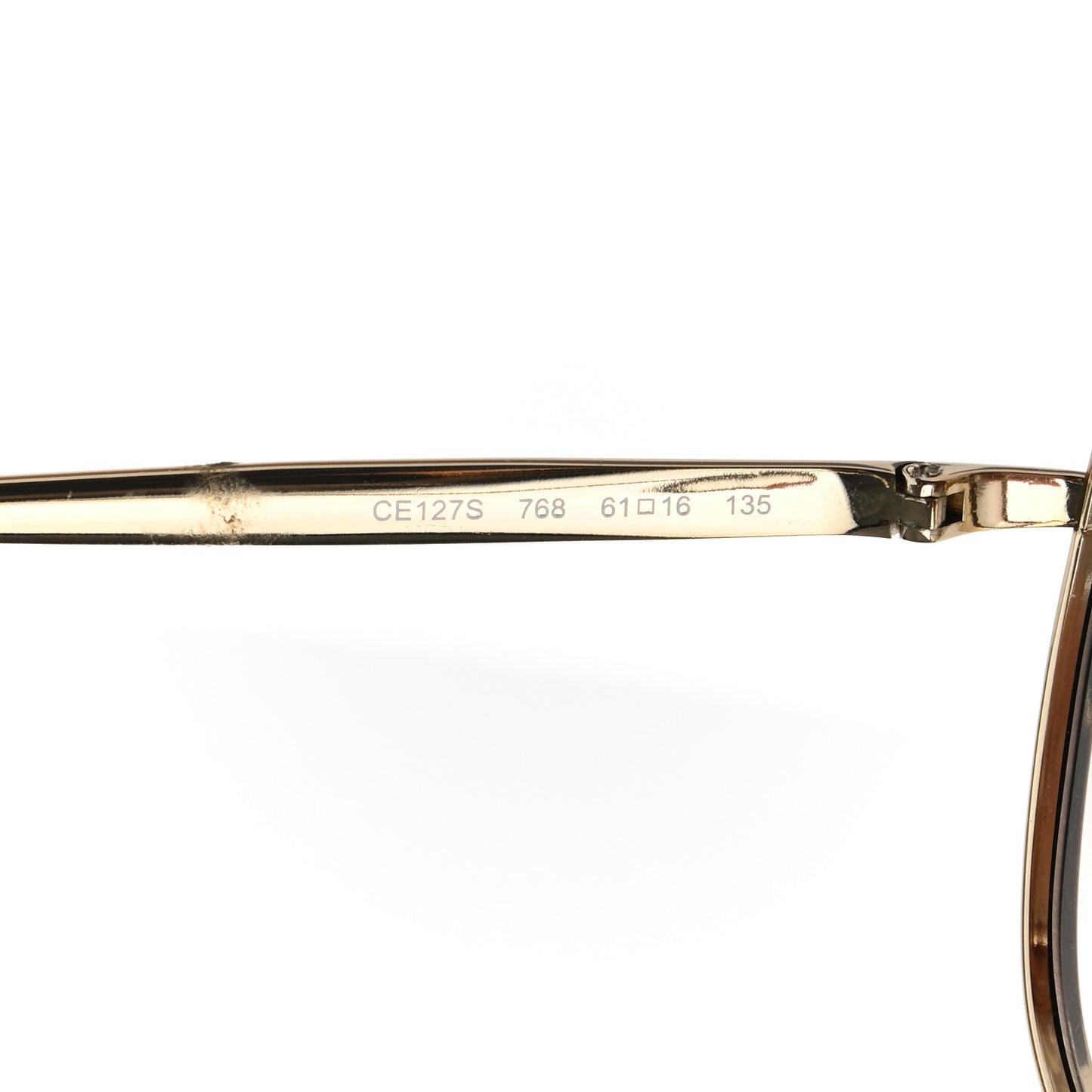 Metal Aviator CE127S Sunglasses Gold