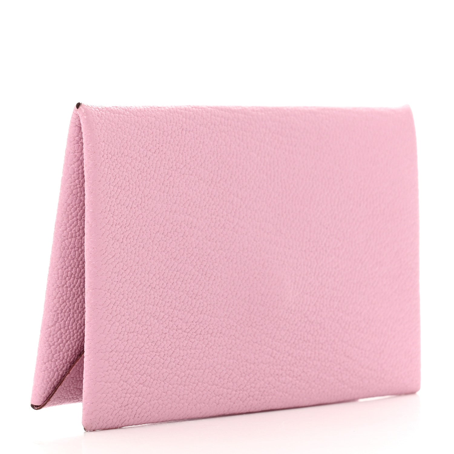 Hermes Chevre Mysore Calvi Duo Card Case Mauve Sylvestre 3 of 6