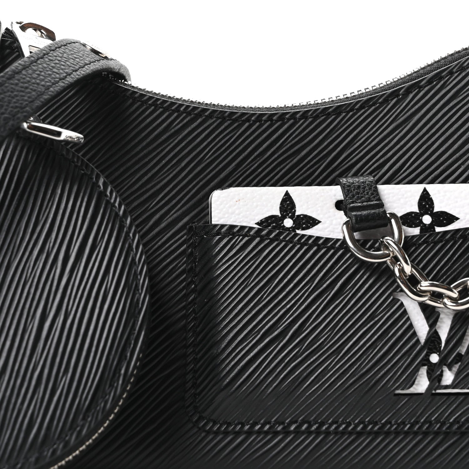 Louis Vuitton Epi Marellini Black 8 of 10