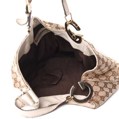 Gucci Monogram Charlotte Tote Off White 8 of 12