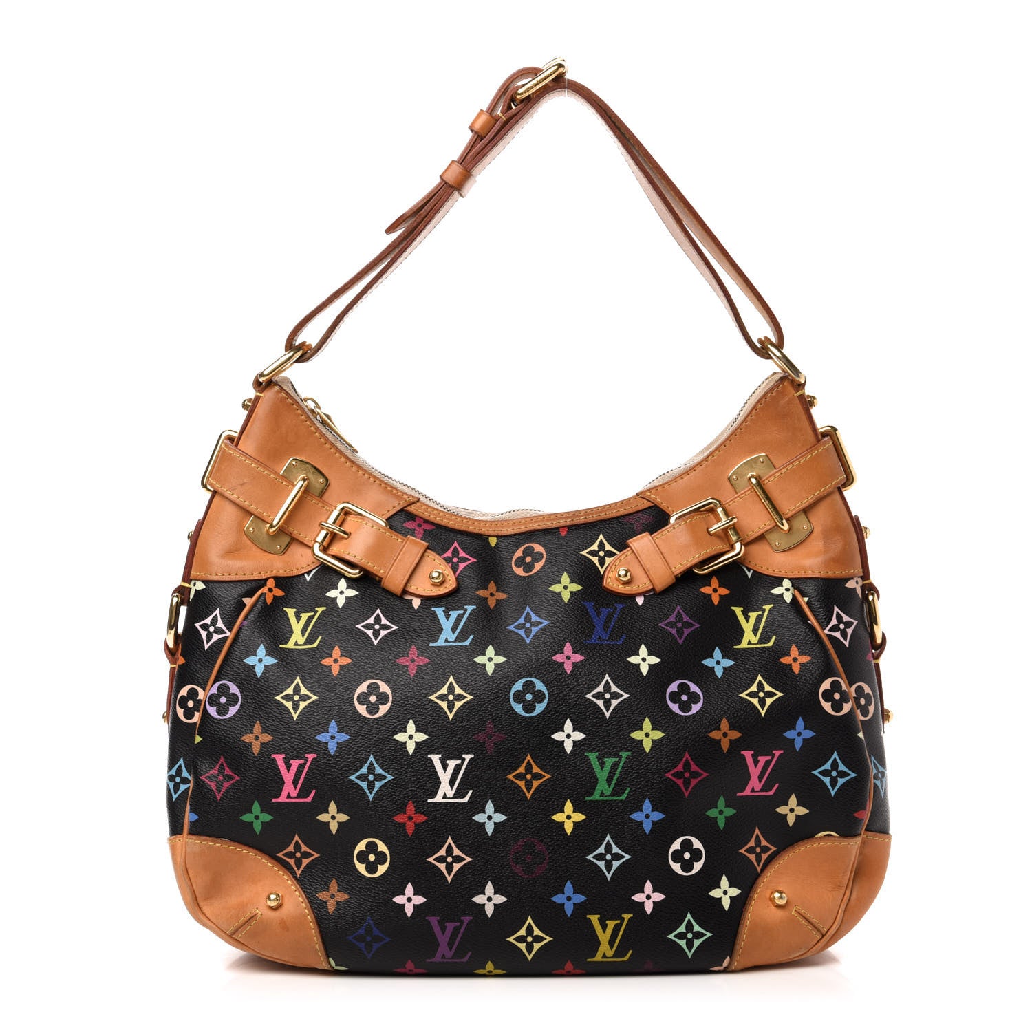 Louis Vuitton Monogram Multicolor Greta Black 1 of 10