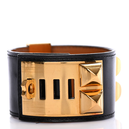 Hermes Box Collier de Chien CDC Bracelet L Black 3 of 6