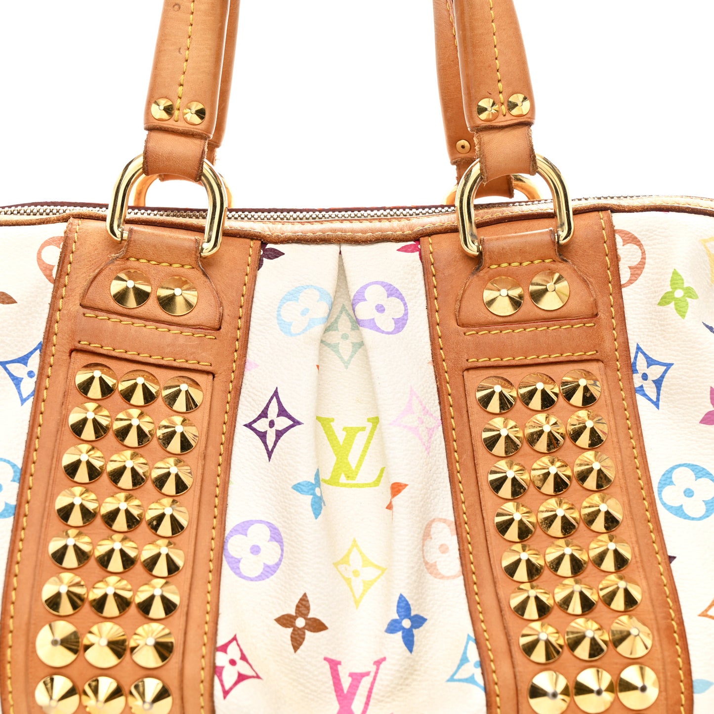 Monogram Multicolor Courtney MM White