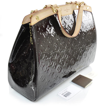 Louis Vuitton Vernis Brea MM Amarante 3 of 8