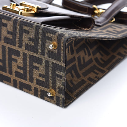 Fendi Zucca Pocket Tote Tobacco 10 of 11