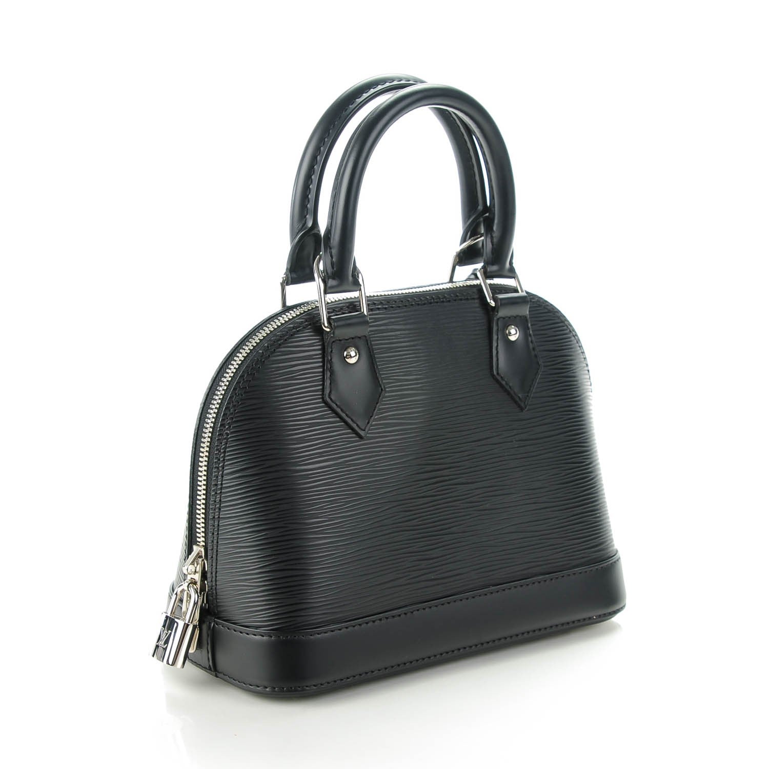 Louis Vuitton Epi Alma BB Black 3 of 7