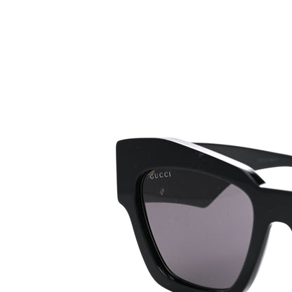Gucci Acetate Square Frame Sunglasses GG1422S Black 7 of 7