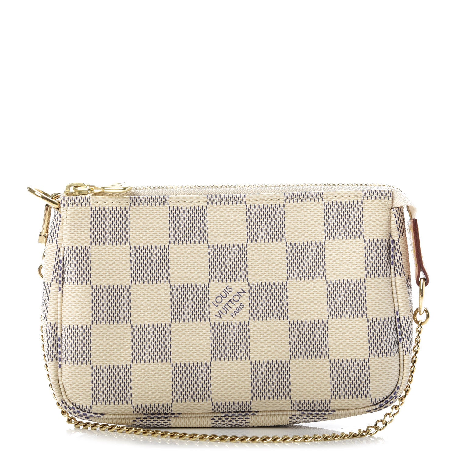 Louis Vuitton Damier Azur Mini Pochette Accessories 1 of 9