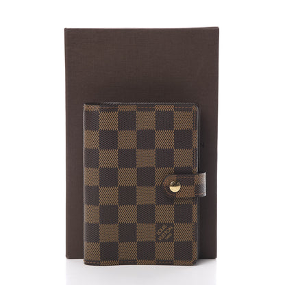 Louis Vuitton Damier Ebene Small Ring Agenda Cover 11 of 11