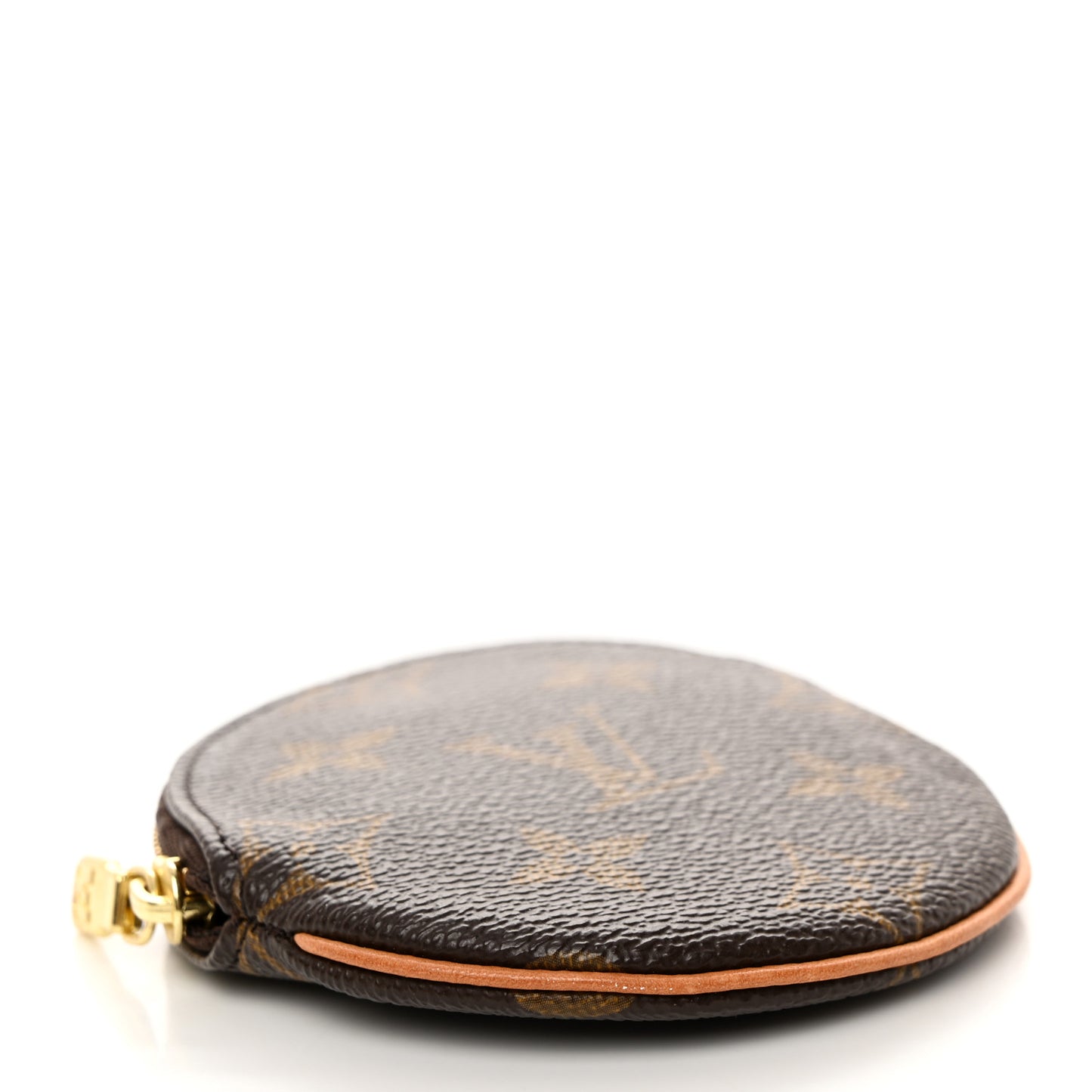 Monogram Round Coin Purse