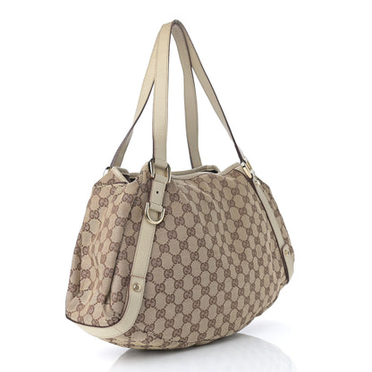 Gucci Monogram Medium Abbey Shoulder Bag Off White 3 of 12