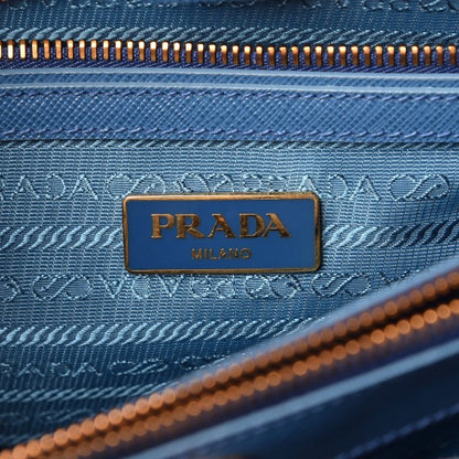 Prada Saffiano Lux Small Tote Cobalto 8 of 13