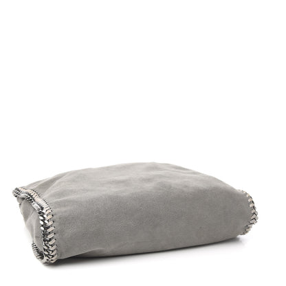 Stella McCartney Shaggy Deer Falabella Fold Over Tote Grey 3 of 9