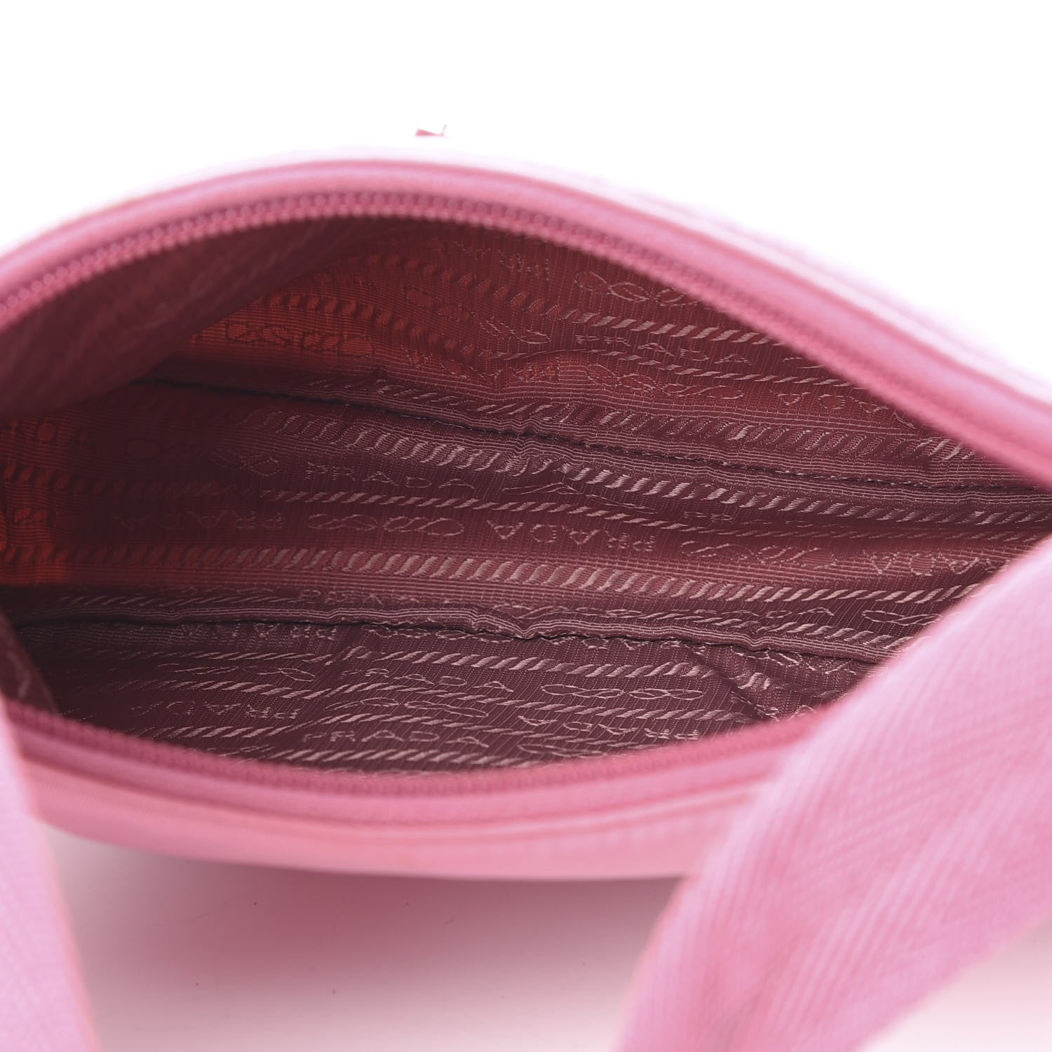 Prada Tessuto Nylon Mini Re-Edition 2000 Bag Begonia 5 of 12