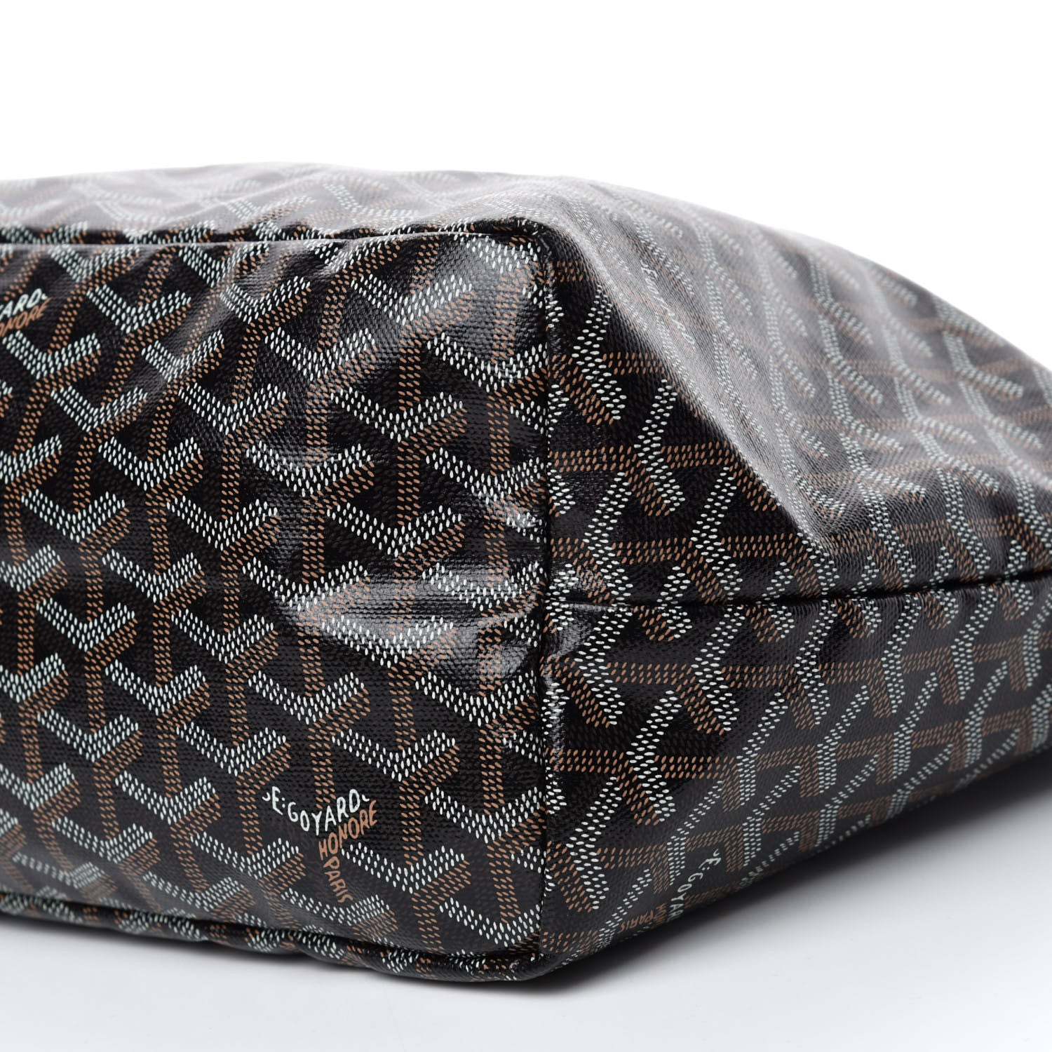 Goyard Goyardine Saint Louis PM Black Gold 7 of 12
