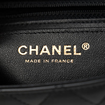 Chanel Lambskin Quilted Mini Rectangular Flap Black 6 of 11