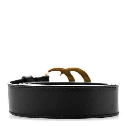 Gucci Calfskin Double G 30mm Belt 90 36 Black 2 of 8
