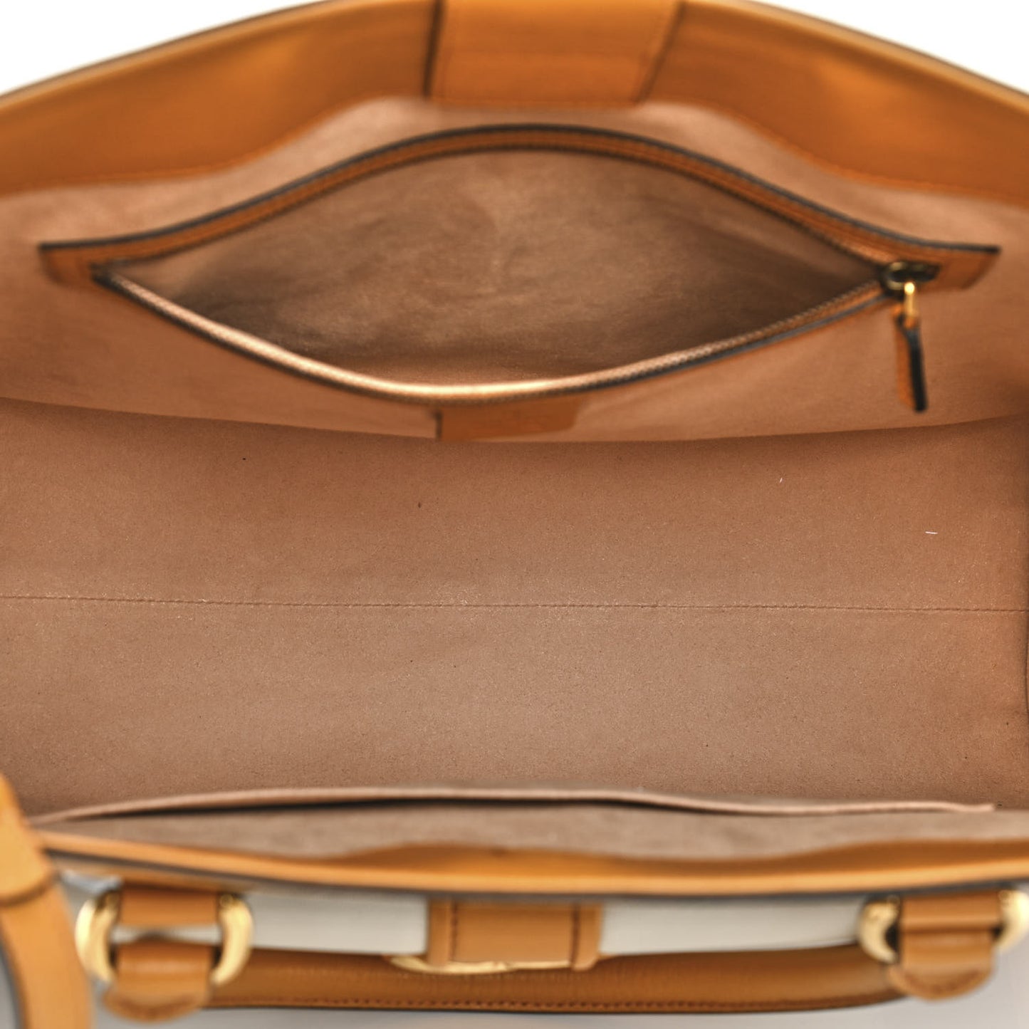 New Sakai Calfskin Lux Tri-Color Medium Dahlia Shoulder Bag Black Quarz Beige Mystic White