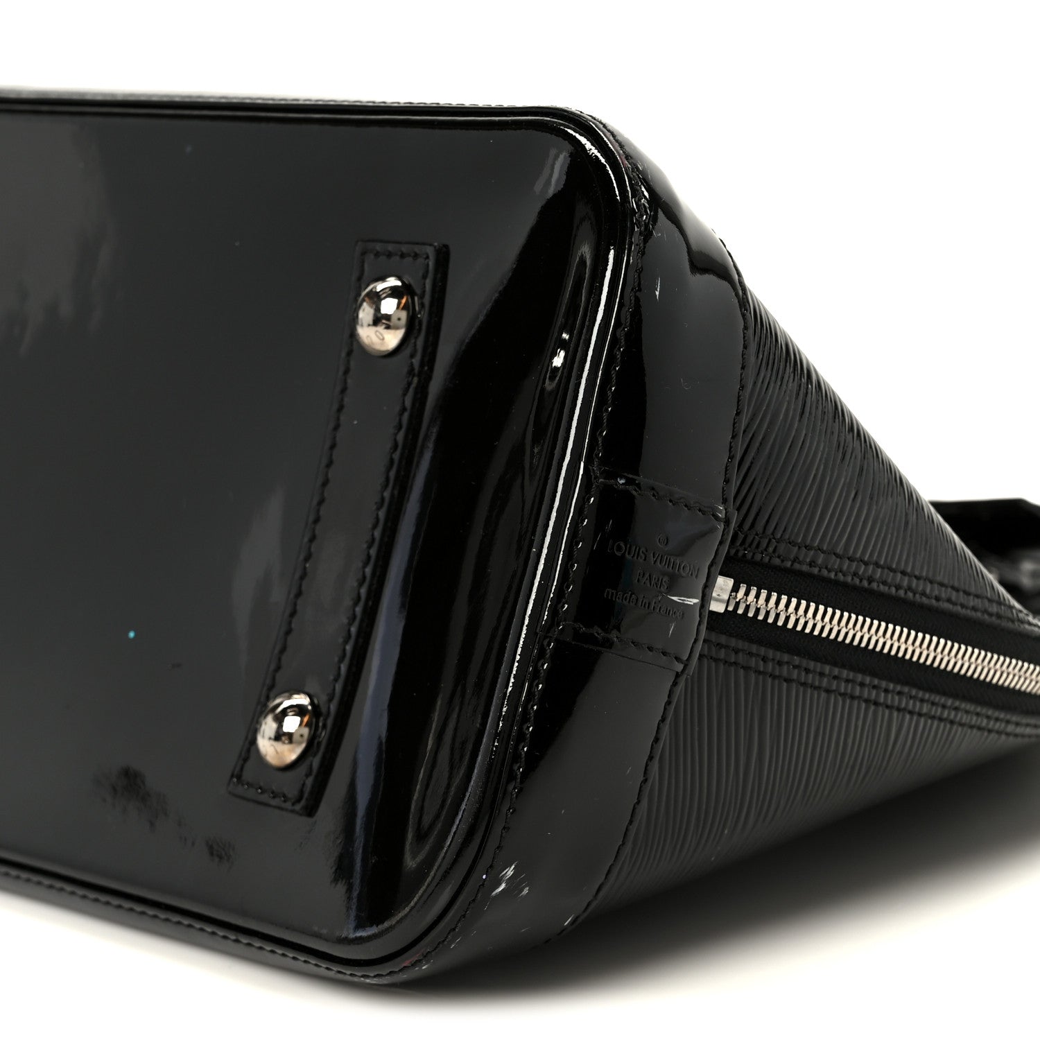 Louis Vuitton Electric Epi Alma MM Black 10 of 11