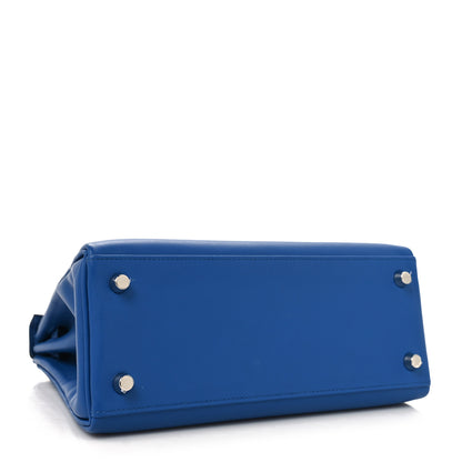 Hermes Swift Kelly Retourne 25 Bleu France 4 of 11