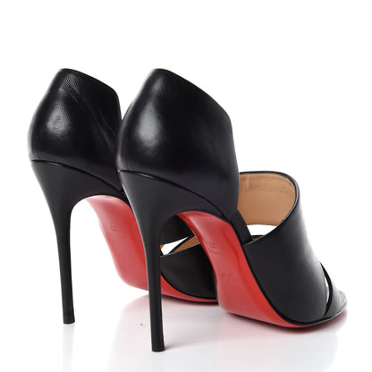 Christian Louboutin Nappa Martissimo 100 Sandals 37 Black 4 of 8