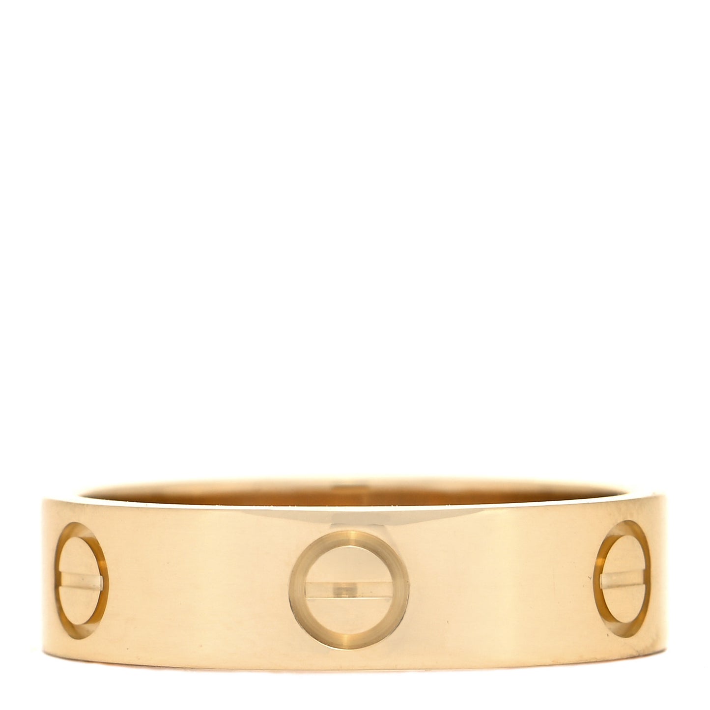 18K Yellow Gold 5.5mm LOVE Ring 59 8.75