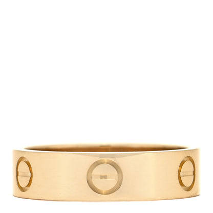 Cartier 18K Yellow Gold 5.5mm LOVE Ring 59 8.75 1 of 5