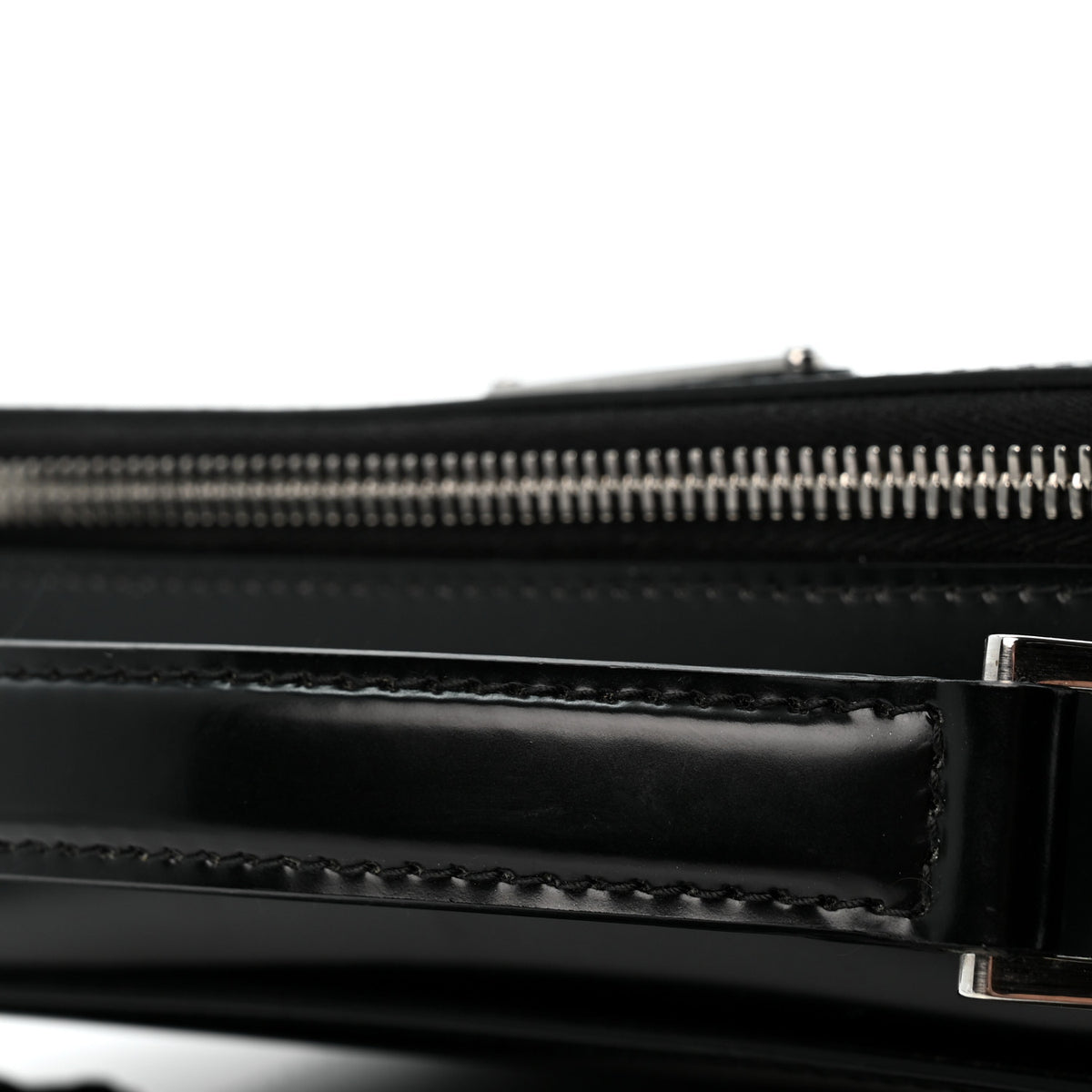 Spazzolato Medium Brique Crossbody Bag Black
