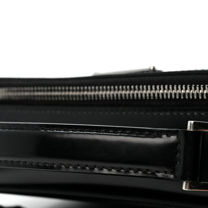 Prada Spazzolato Medium Brique Crossbody Bag Black 13 of 14