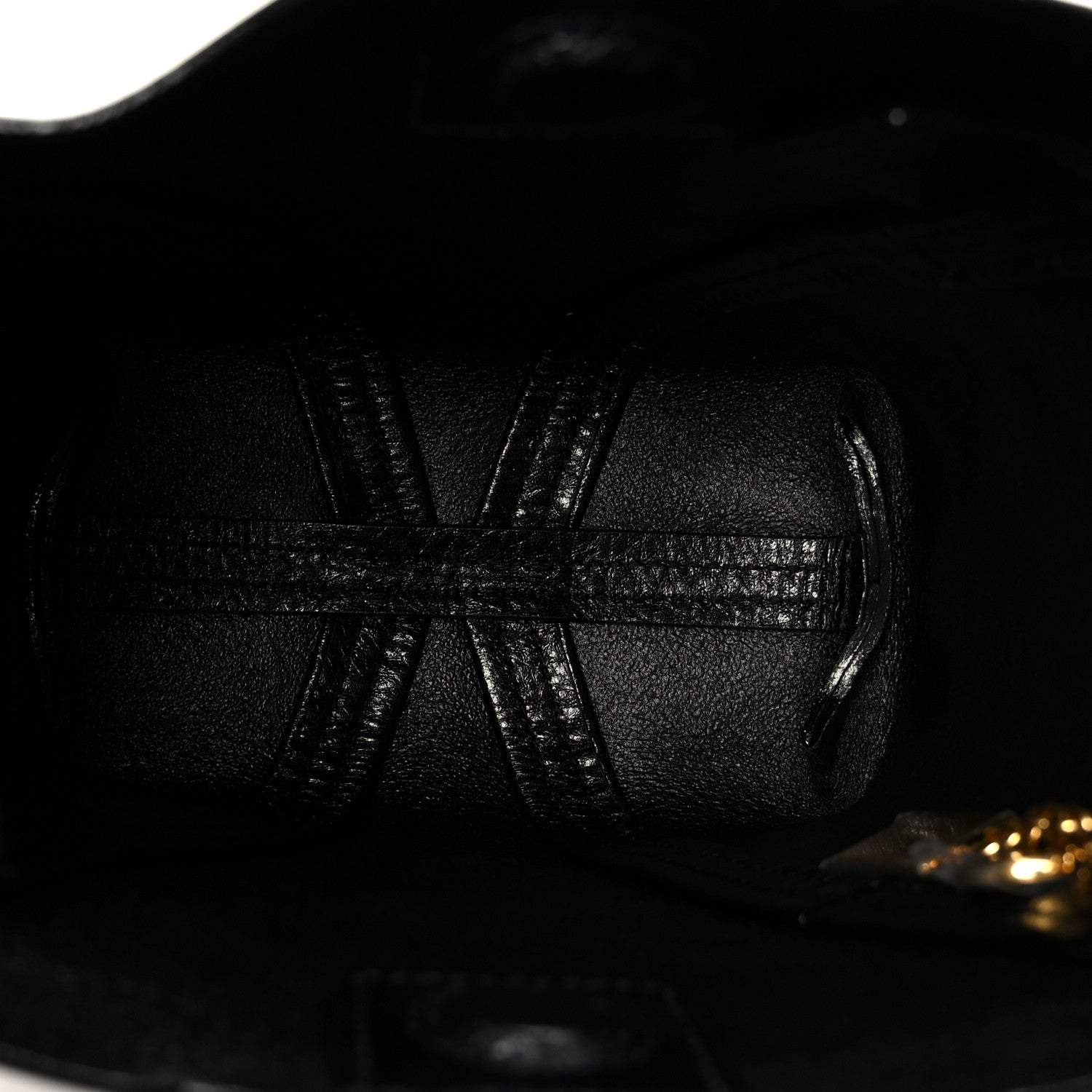 Chloe Grained Calfskin Small Spin Tote Black 5 of 10