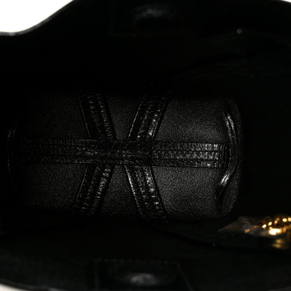 Chloe Grained Calfskin Small Spin Tote Black 5 of 10