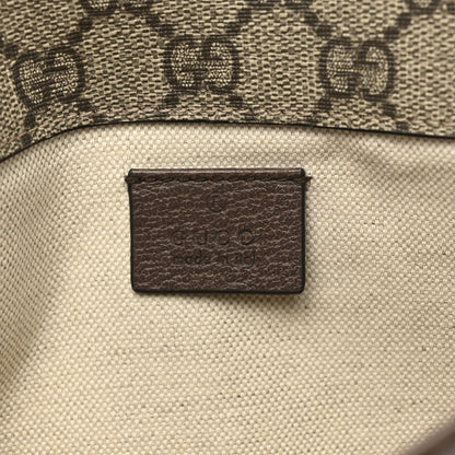 Gucci GG Supreme Monogram Neo Vintage Web Belt Bag Brown 6 of 13