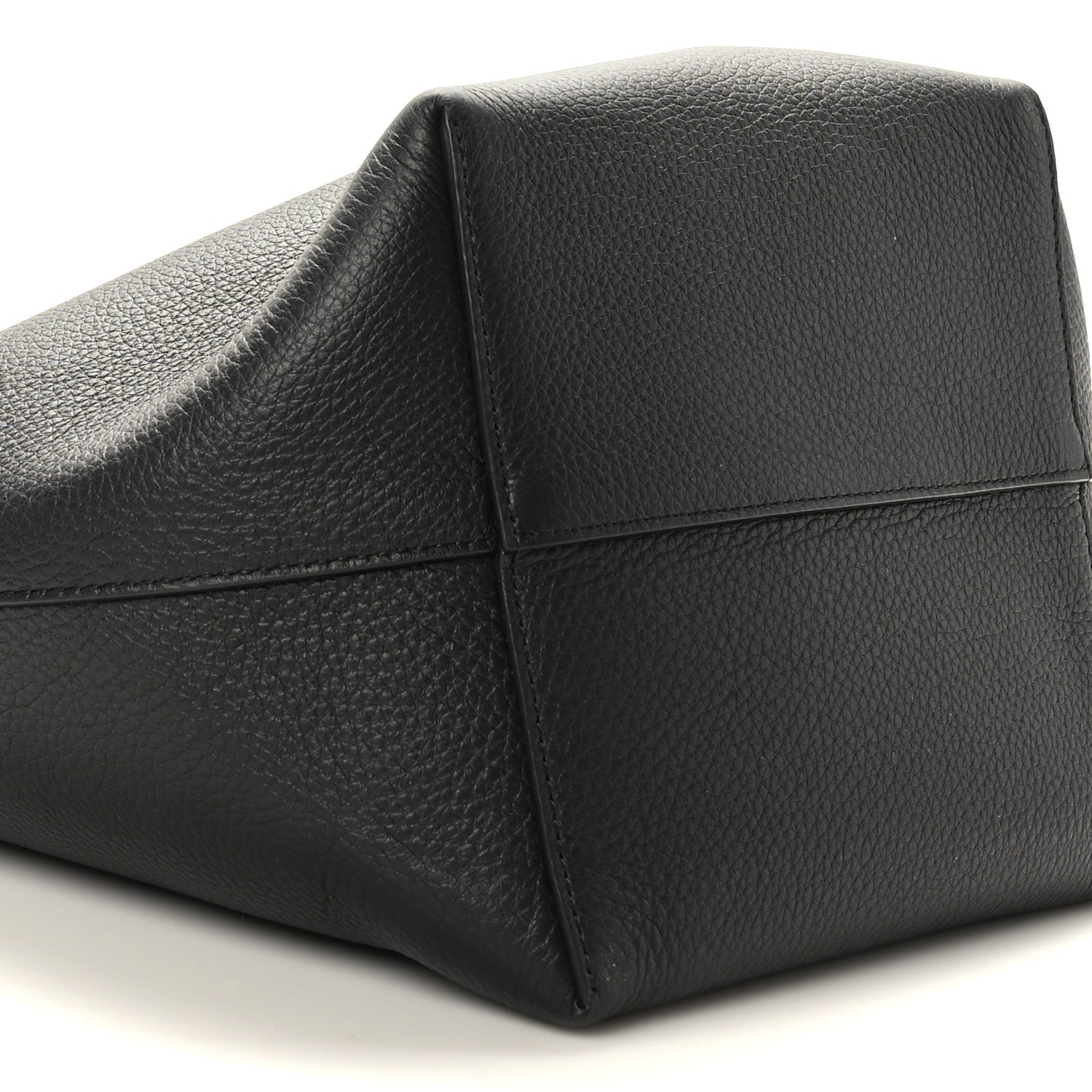 The Row Grained Calfskin Medium N/S Park Tote Black 7 of 10