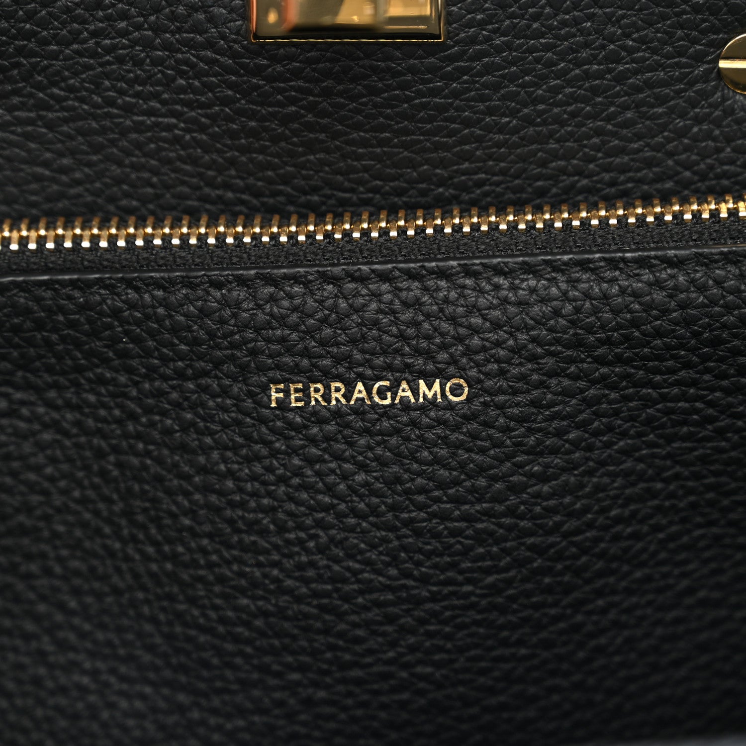 Salvatore Ferragamo Calfskin Medium Studio Soft Bag Black 6 of 10