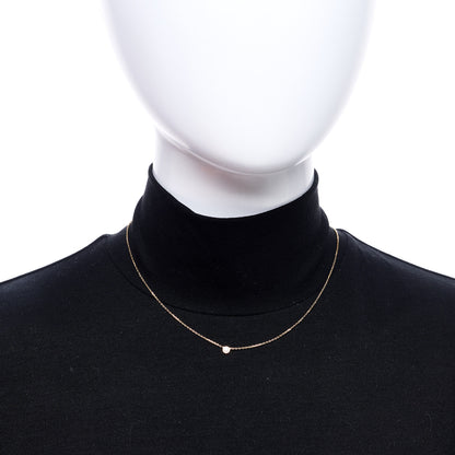 Cartier 18K Yellow Gold Diamond XS D'Amour Pendant Necklace 2 of 6