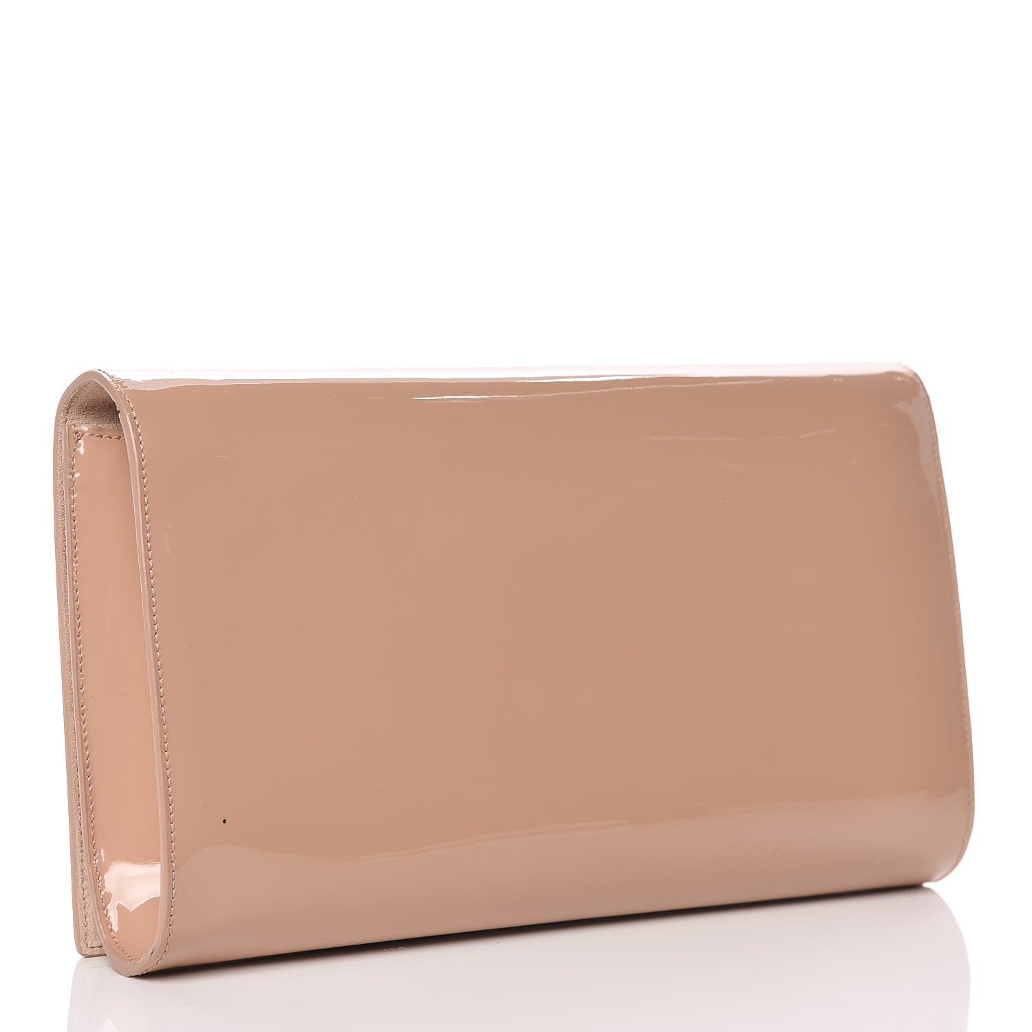 Saint Laurent Patent Calfskin Monogram Large Belle De Jour Clutch Chair 3 of 12