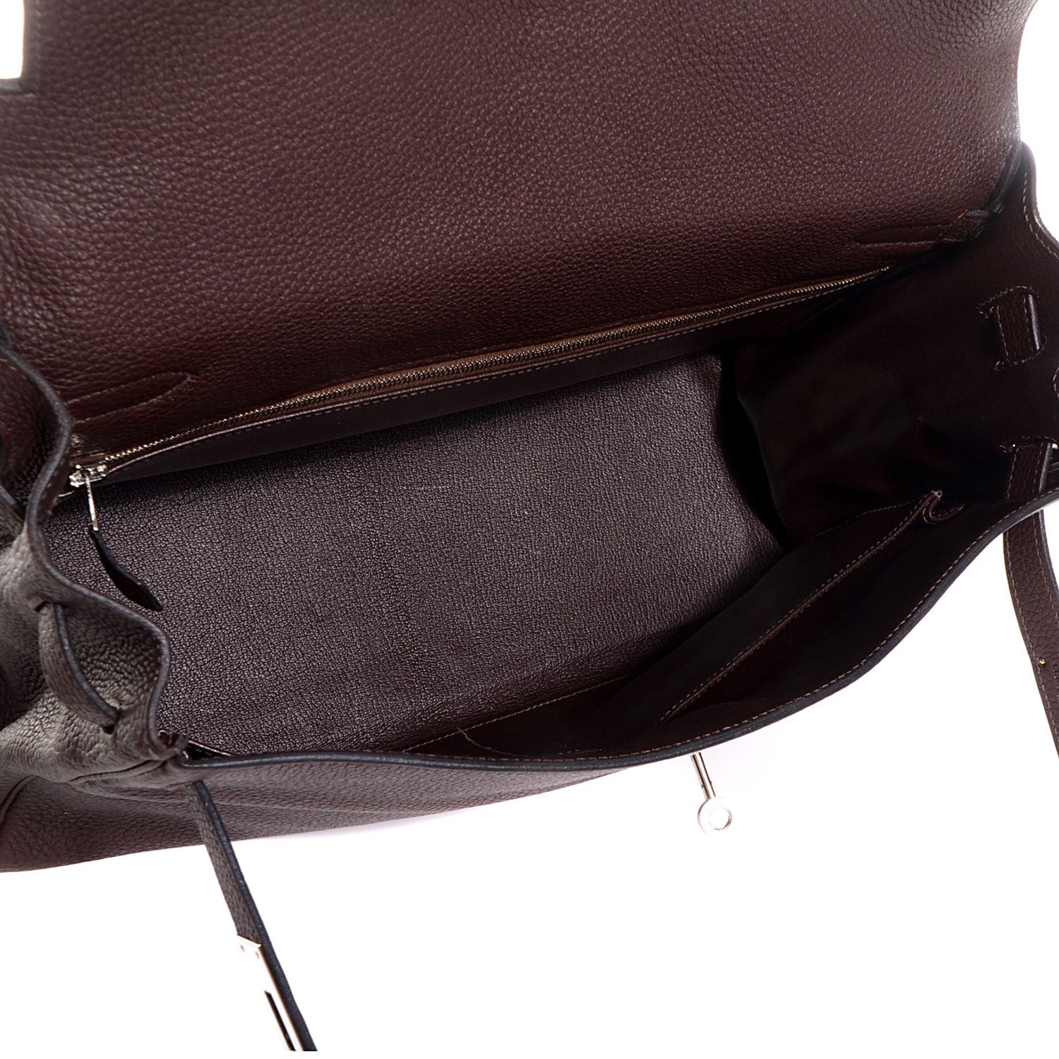 Hermes Togo Kelly Retourne 35 Chocolate 6 of 21