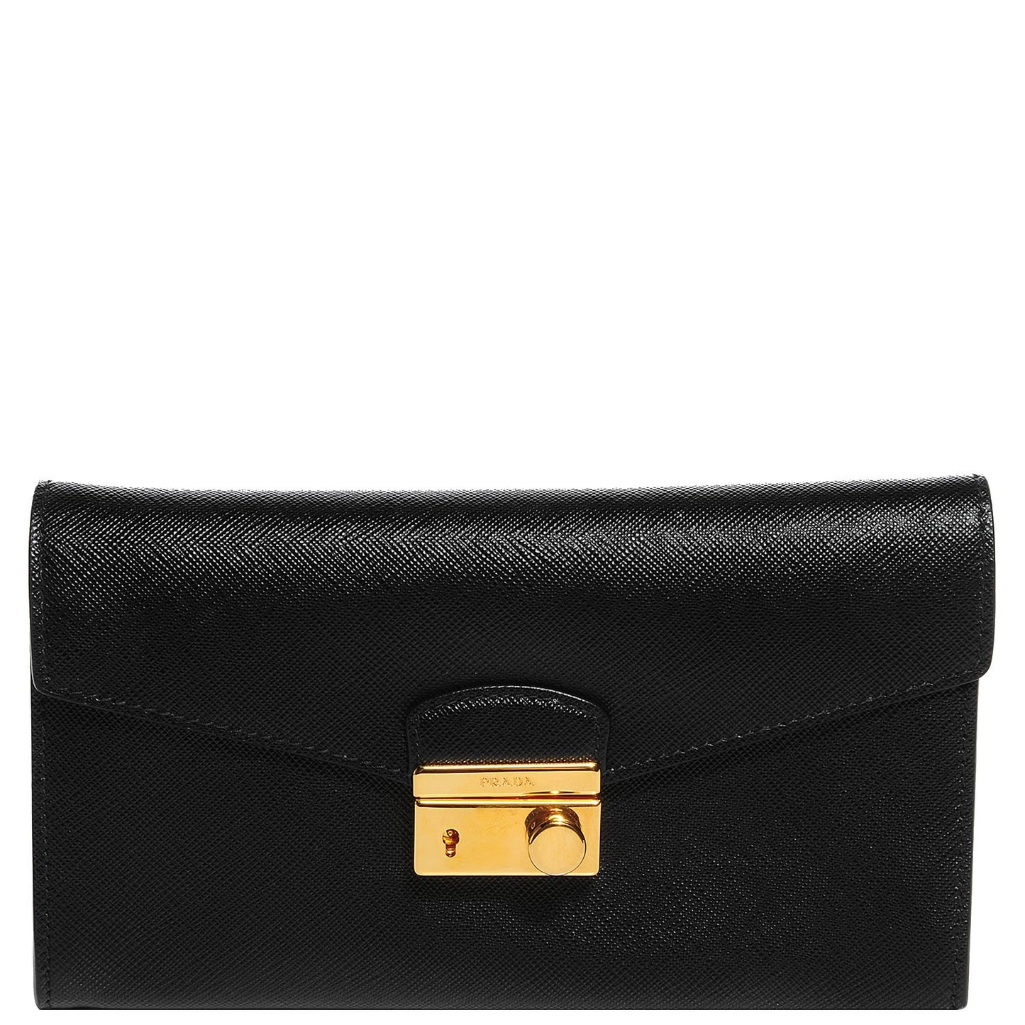 Saffiano Sound Clutch Nero Black