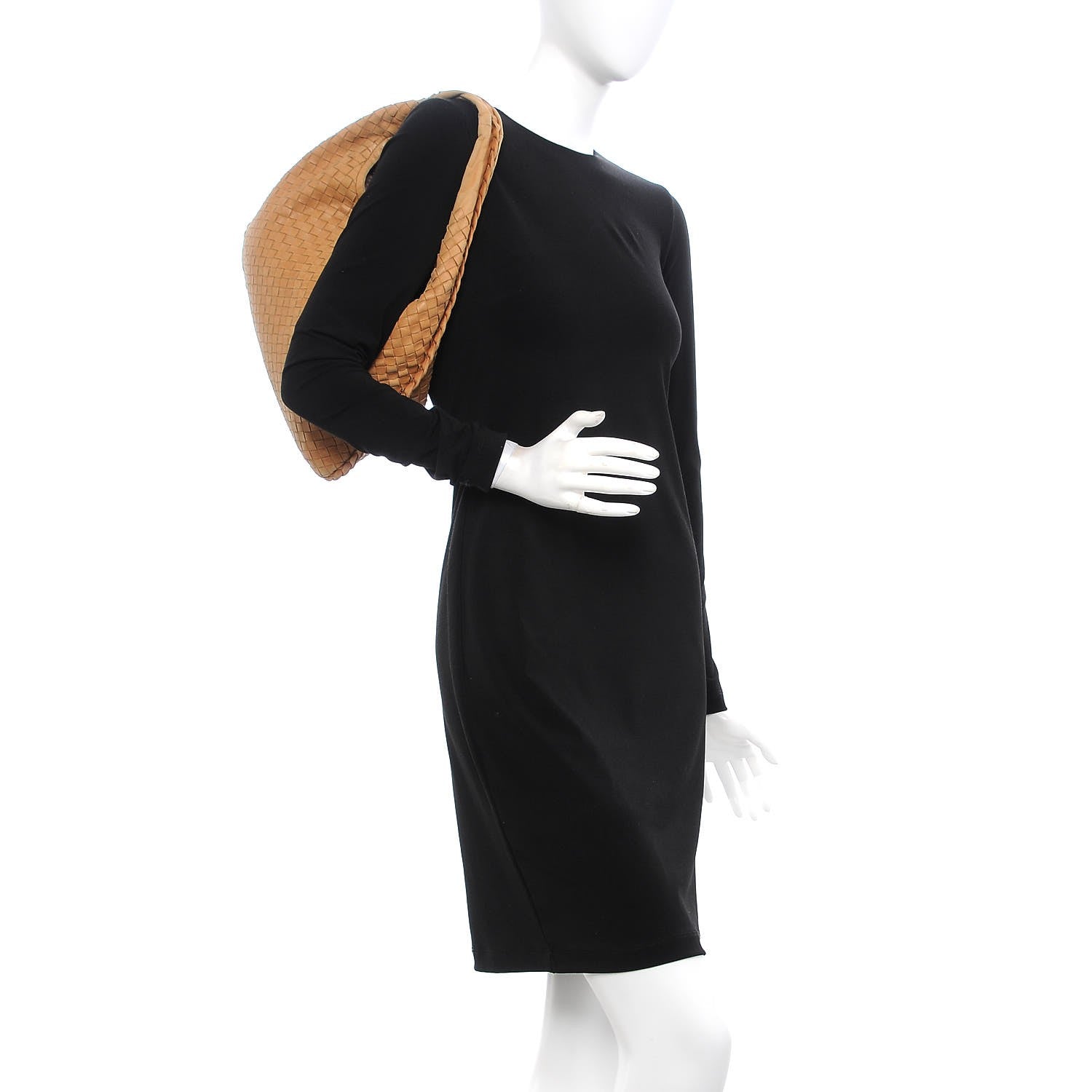 Bottega Veneta Nappa Intrecciato Small Hobo Camel 2 of 15